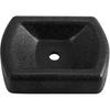 LEORAY Jack Wheel Chock, Reinforced Rubber Jack Caster Wheel Dock For Caravans And Trailers