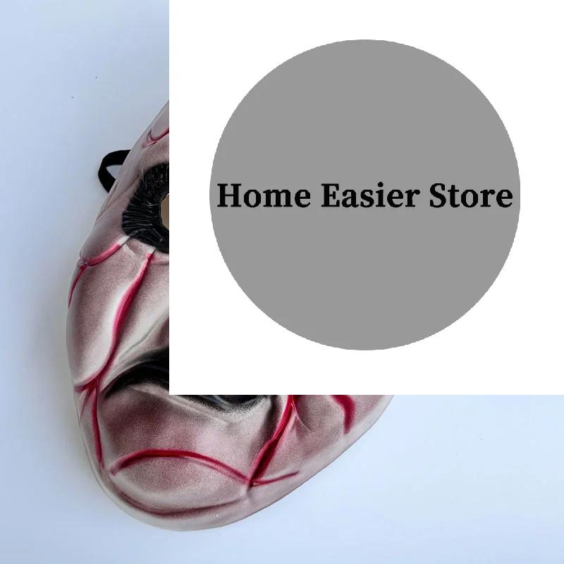 Unique Scary Face Halloween Costume Party Props Horror Cosplay Masquerade Accessories For Adults