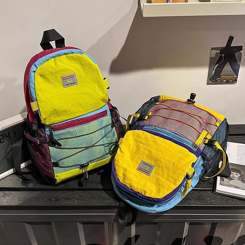Backpack for College Students' Leisure Travel, Outdoor Hiking, Small Backpack, and Lightweight Computer Bag