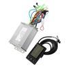 Brushless Motor Controller Aluminum Alloy Notch Shell Heat Dissipation Electric Intelligent Controller with LCD Display