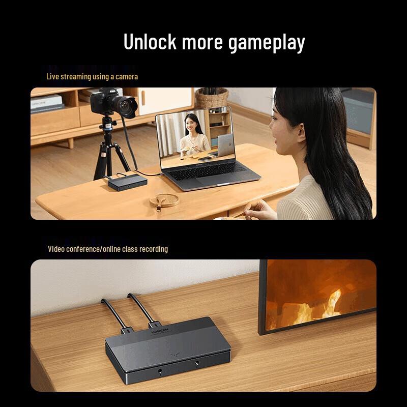 Ugreen 4K HDMI Video Capture Card with Loop Out