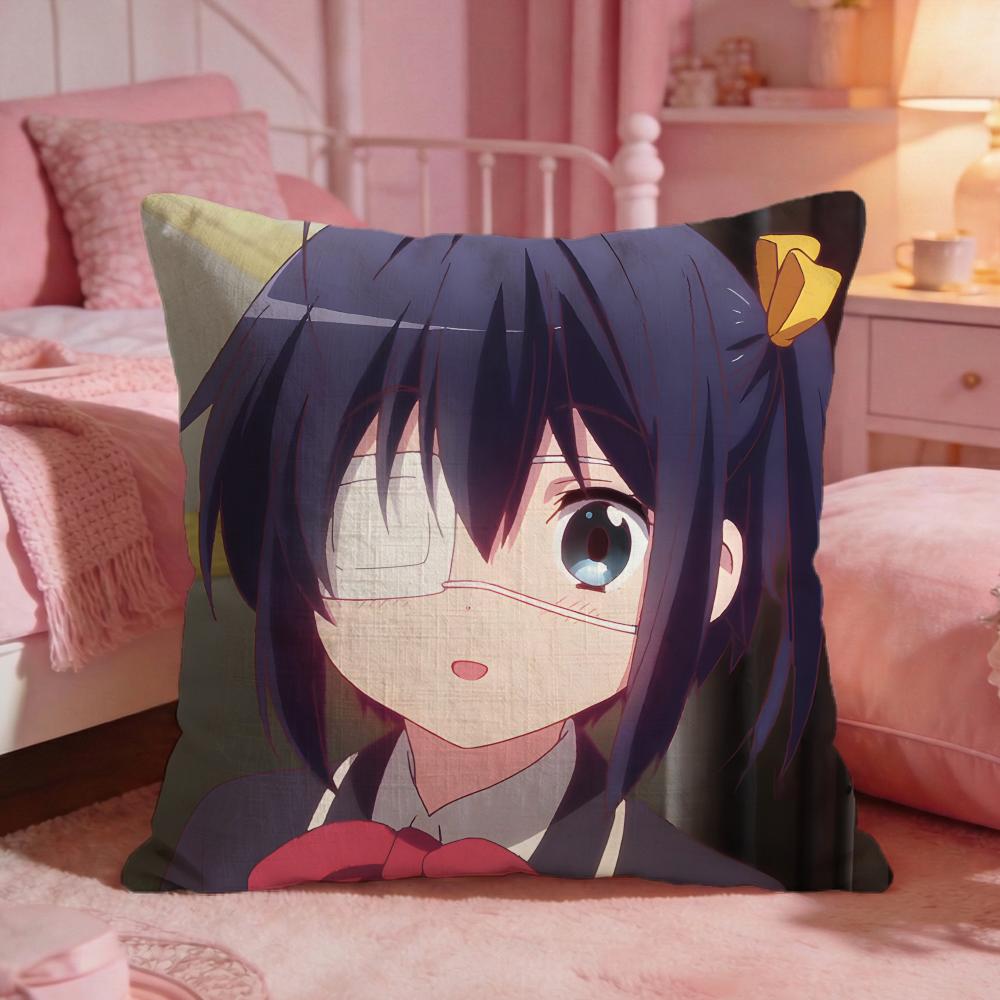 Chunibyo  Other Delusions Cushion Cover Premium Comfort Reversible Pillow Cove Two in One Design for Any Room  Car Interior