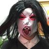 Realistic Black-haired Ghost Mask Spooky Terrifying Cosplay Mask Scary Ghost Mask  Haunted House