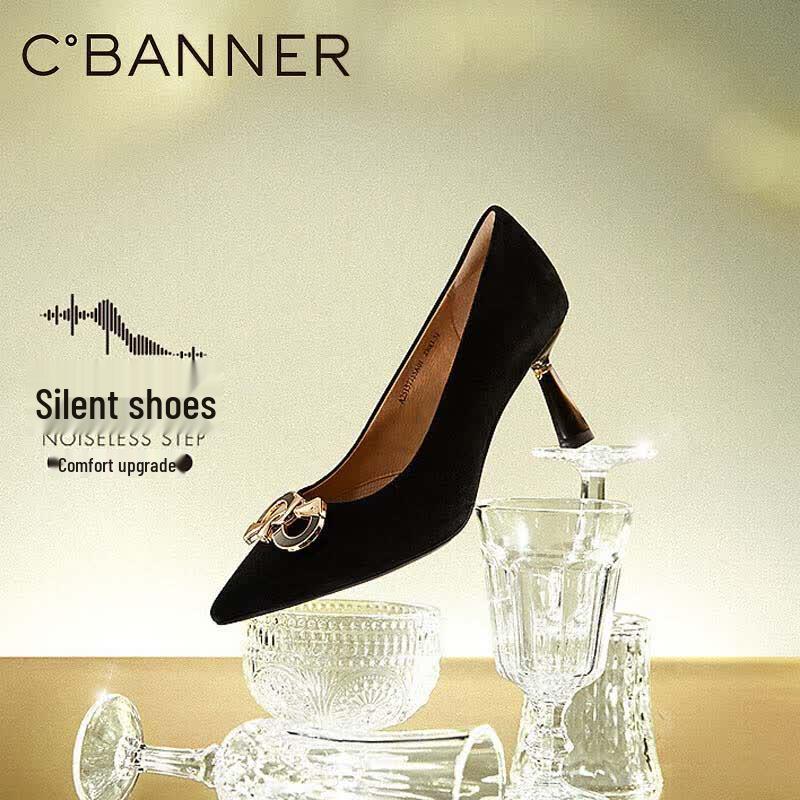 C.BANNER Women s Pointed Toe High Heel Pumps EU 36