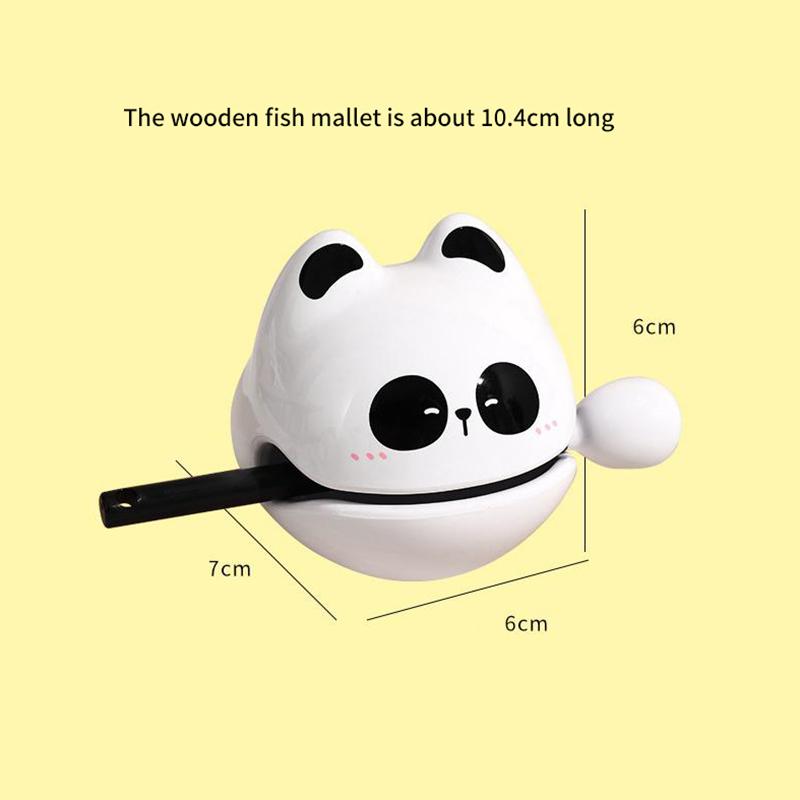 Creative Animal Shape Small Wooden Fish Keychain Funny Cartoon Wooden Fish Percussion Keychain Backpack Decoration Gifts