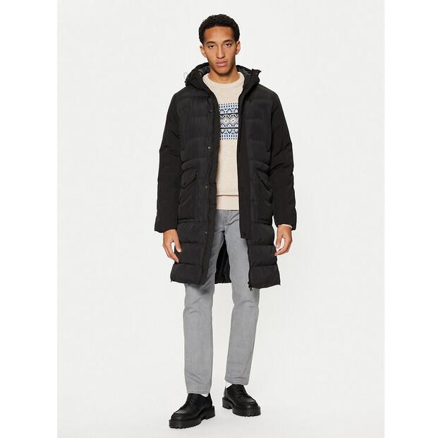 Winter Jacket Brave Soul MJK-ELITEBLACK, Black, Standard Fit