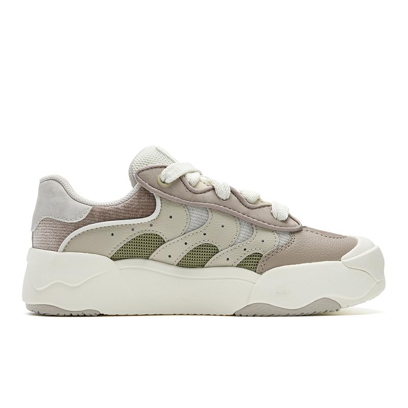 Fila Omelette Fashion Retro Personality Trend Classic Versatile Comfortable Casual Women Sneaker Brown F12W542203FLO