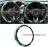 Universal Four-Season Faux Carbon Fiber Steering Wheel Cover for SUVs and Sedans