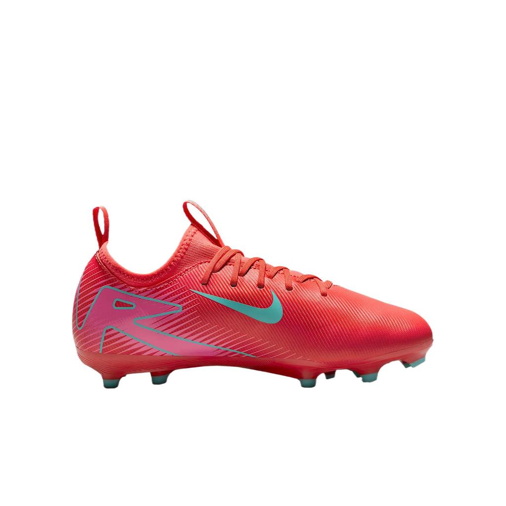 Nike Zoom Mercurial Vapor 16 Academy MG GS Mad Energy Pack Kids Sneakers Red Ember-Glow Aurora-Green FQ8392-800