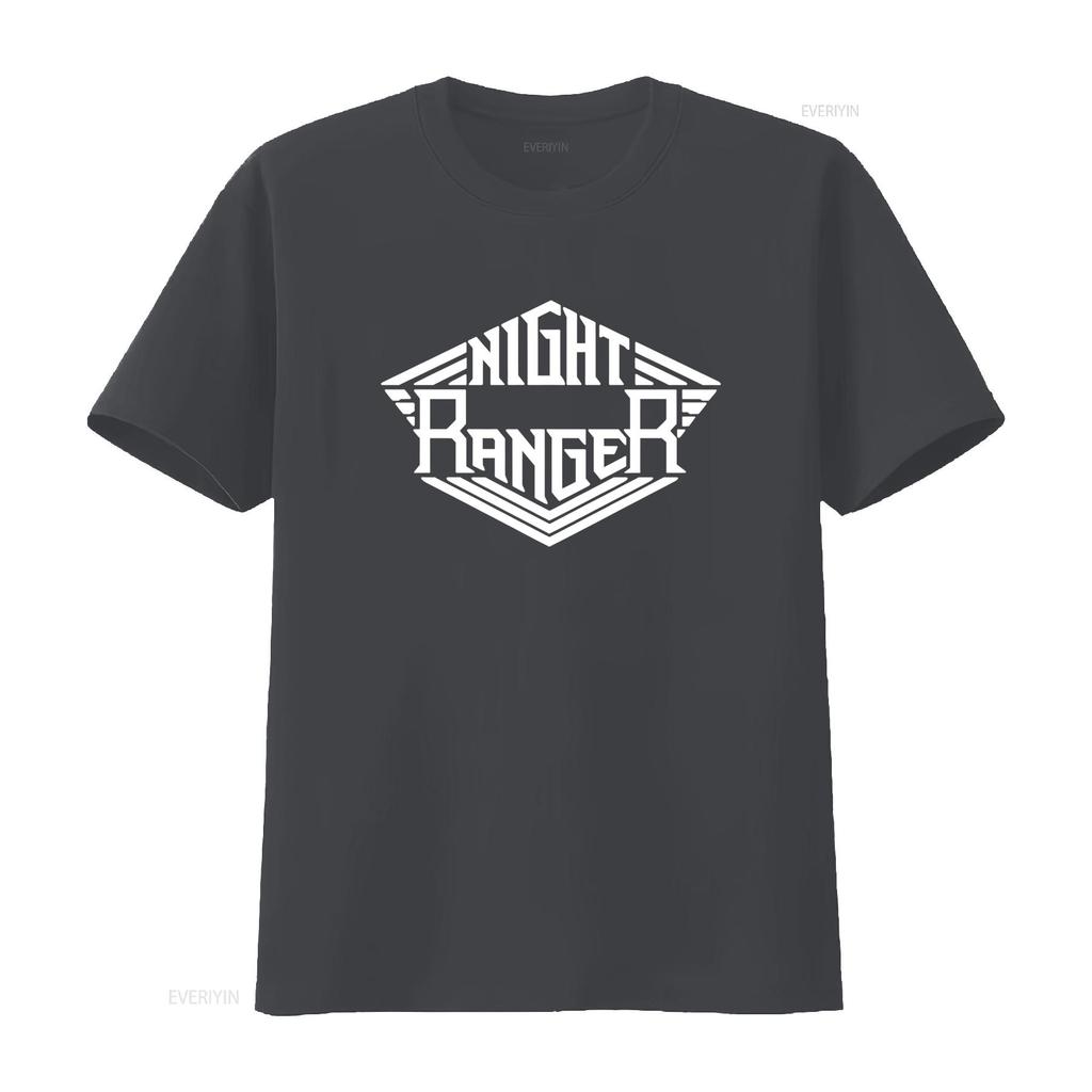 NIGHT RANGER Print T SHIRT Available in All Sizes S M L XL XXL and Colours Black White vintage Washed Comfortable Stylish