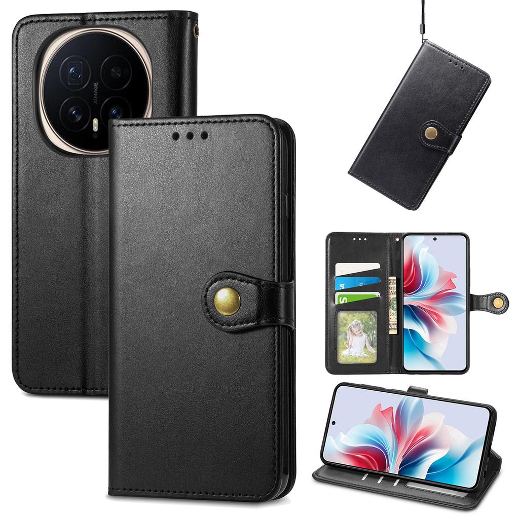 For Honor 400 Smart 4G/400 Smart 5G/X7d 4G Case Wallet Retro Leather Phone Cover with Wristband