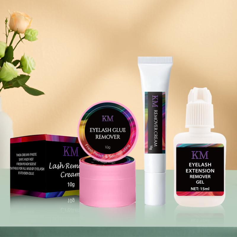 Private Label Gel Type Glue Eyelash Extension Remover Fruit Smell Custom Eyelash Extension Glue Eyelash Glue Remover