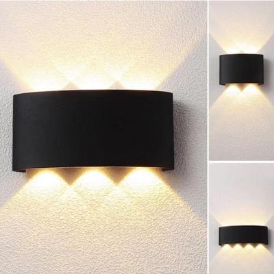Kunststoff-LED-Wandleuchte für Schlafzimmer, Flur, Eingangsbereich, Balkon und Innenhof