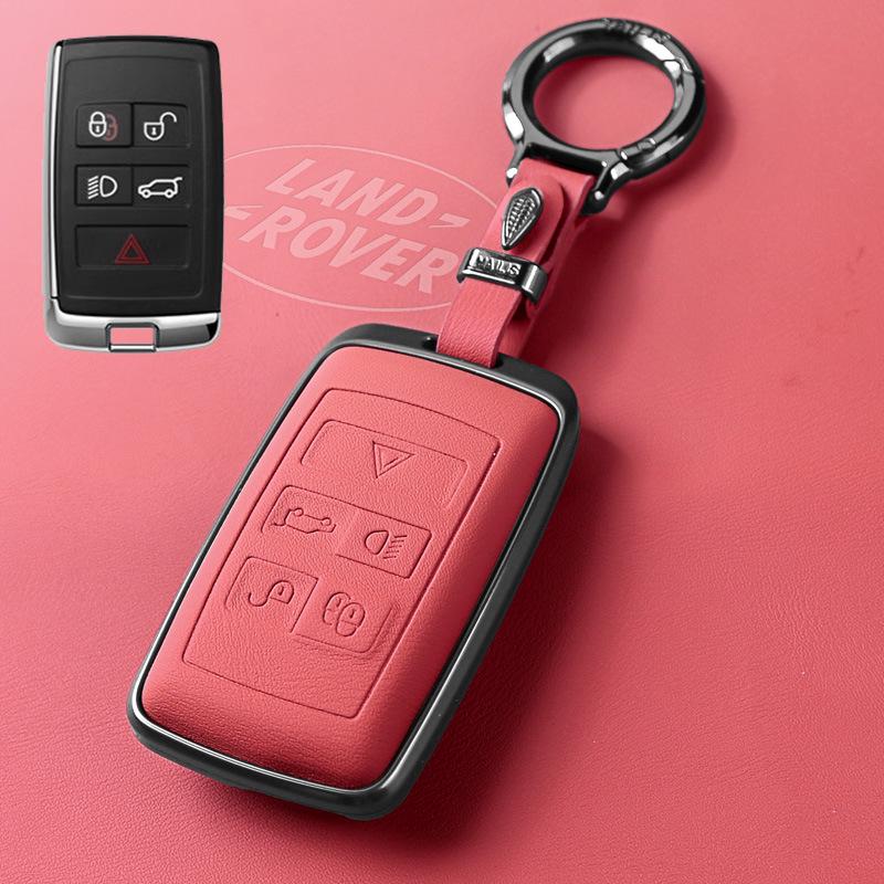 Compatible with Land Rover Range Rover Key Case: Evoque, L Discovery 4/5, Sport Version, Velar, Defender, Autobiography Buckle.