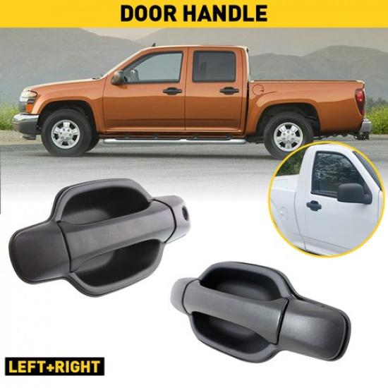 Front Outer Outside Exterior Door Handles Left&Right Pair for 2004-20 GMC Canyon