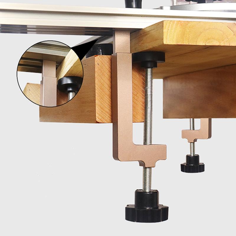 Trimmmaschine, Fräsnut, Gravur, Führungsschiene, multifunktional, verstellbare Rückseite, Hilfsführungshalterung, Holzbearbeitungswerkzeug