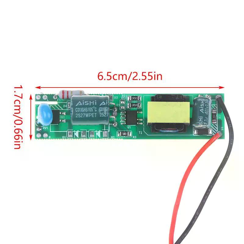 1/3/5Pcs 9-80W Non-Isolated Flicker-Free LED Driver/Power Supply For T5/T8 Tubes And Office Linear Lights
