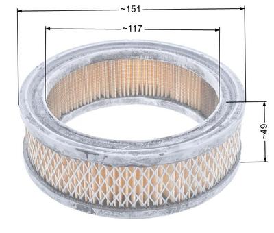 Kohler Air Filter /Fi152X117X48/ 8R06-05