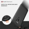 Para Funda Redmi Note 8 Pro Carcasa Parachoques a Prueba de Golpes Carcasa de Fibra de Carbono Para Xiaomi Redmi Note 8 Pro Funda Xiaomi Redmi Note 8 Pro