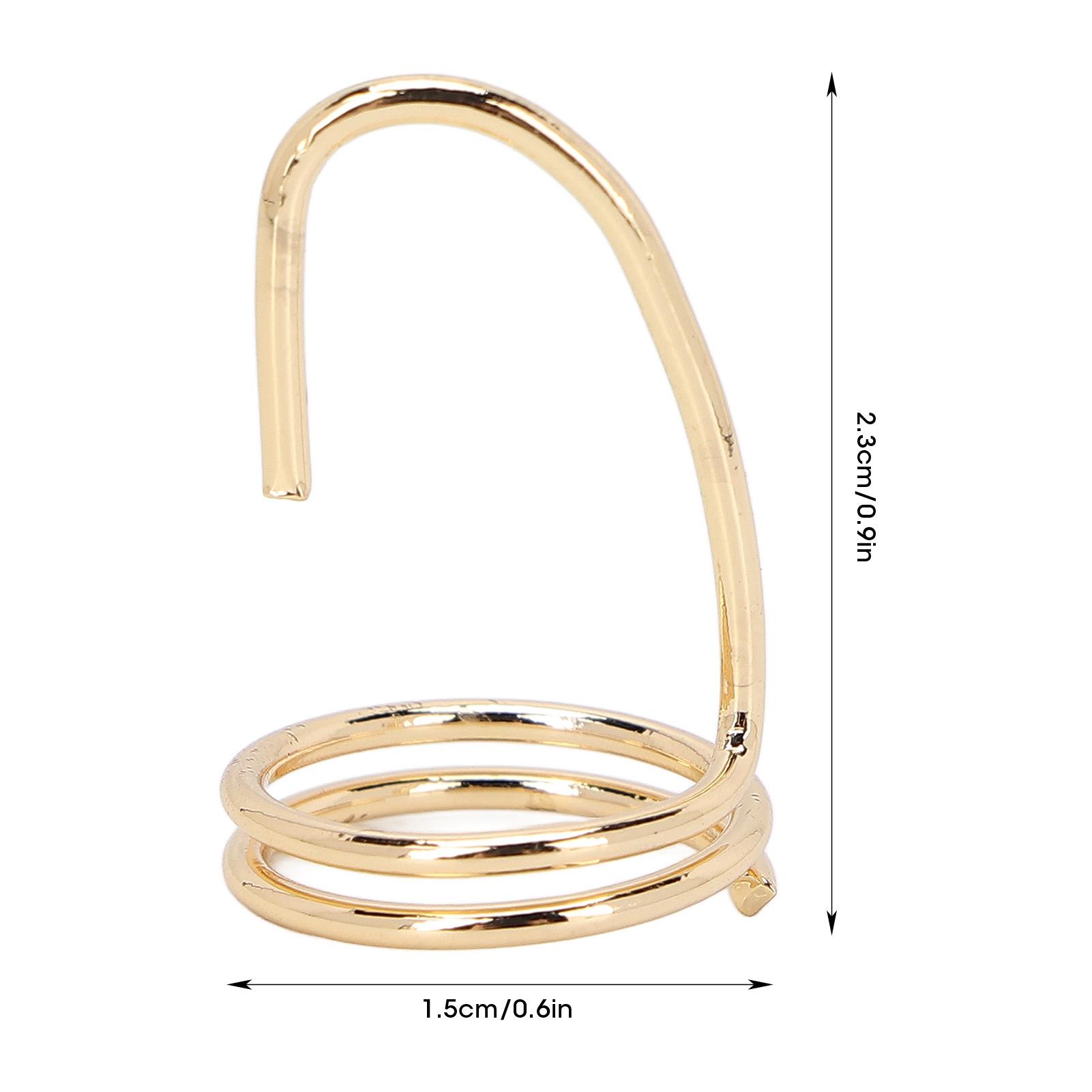 Finger Nail   Electroplated Copper Women Finger Tip Manicure Jewelry for Party Daily Life