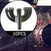 10 kusů drápů na basový buben Díly Upevňovací nástroj pro opravu příslušenství Kovový Robustní
