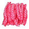 20pcs Heatless Hair Curler Soft Folding DIY Sponge Hair Styling Rollers for Sleeping Rose Red