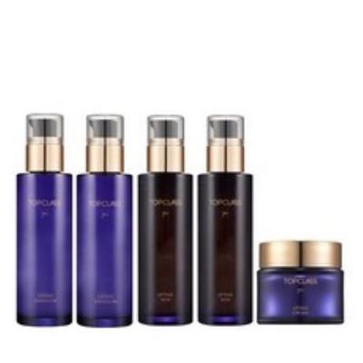 Set de elevación de 5 piezas de primera clase (2 tónicos + 2 emulsiones + 1 crema lifting)