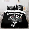 Gamer Duvet Cover Full Size Teens Gaming Bedding Set for Kids Boy Girl Video Games Comforter Cover Gamepad Polyester Quilt Cover