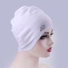 SHENYU Extra Large Silicone Swim Cap for Long Hair with Ear Protection, Multi-Color