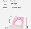 Creative Children's Backrest Low Stool for Reading and Shoe Changing