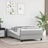 VidaXL Pocket Spring Bed Mattress, Memory Foam Mattress, Bedroom Bed Mattress, Light Grey 4007141