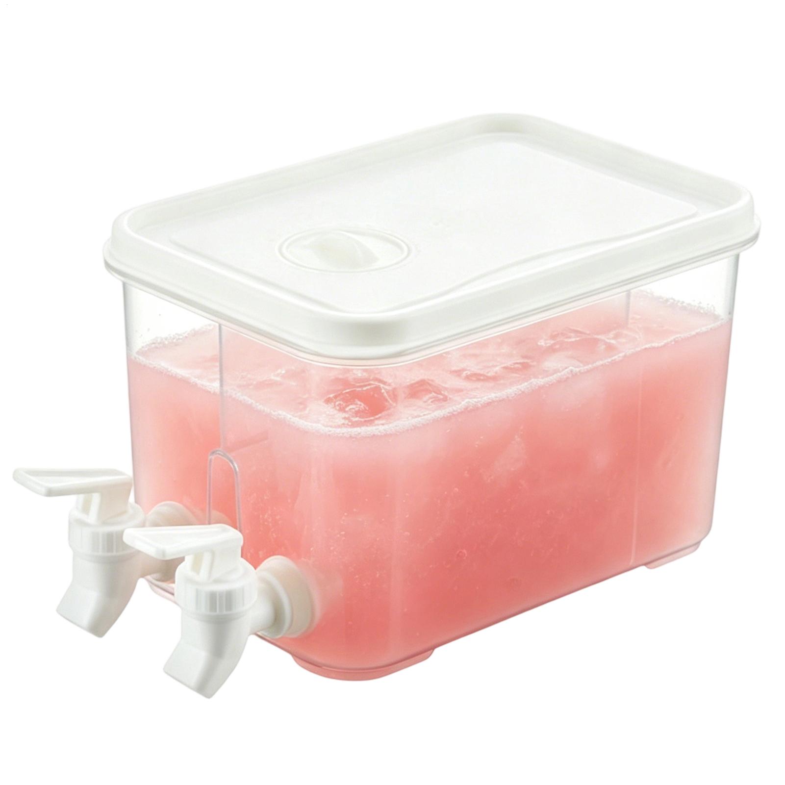 

Water Dispenser For Fridge 3L Drinking Pitcher With Spigot Fridge Beverage Dispenser For Juice Cocktails Iced Tea Soda Party China Mainland
