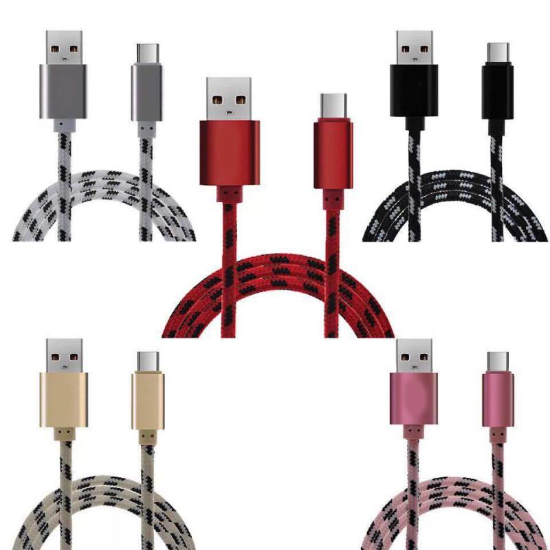 Aluminum Premium Alloy Data Cable Fast Charging Smartphones Tablet Pattern Tiger