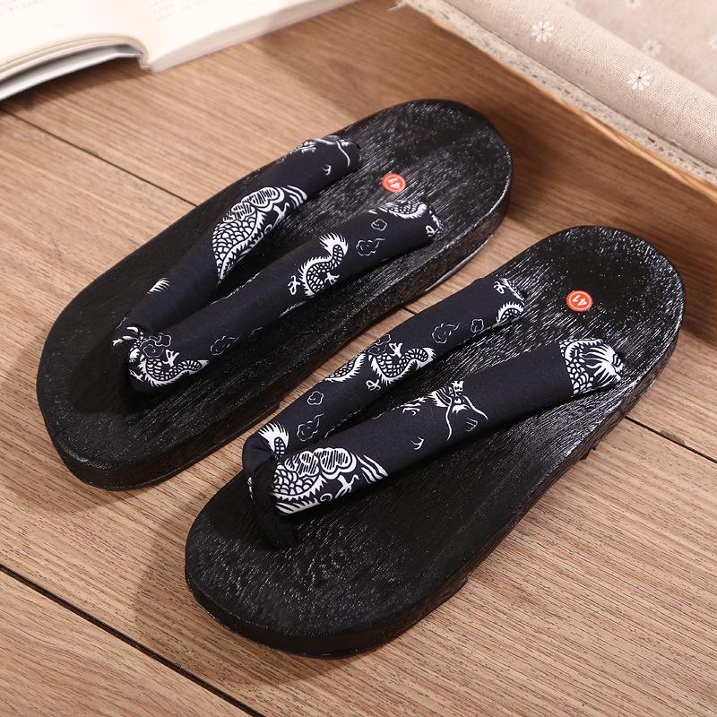 Men's Lightweight Paulownia Wood Clogs - Comfortable & Casual Slippers