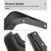4PCS Car Mud Flaps Splash Guards Mudguards Car Mud Flaps Compatible with Volvo S60 4-Door Sedan 2019 2020 2021 2022 2023