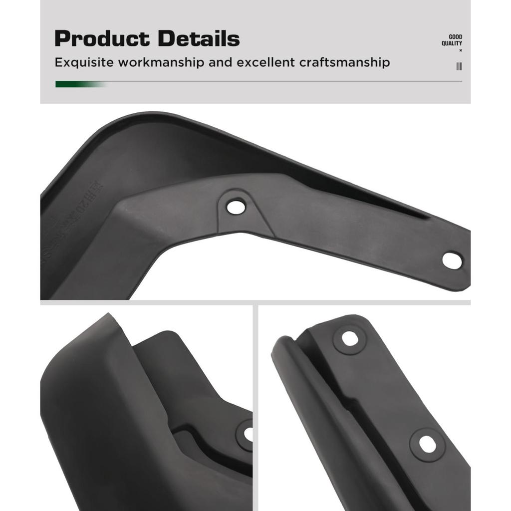 4PCS Car Mud Flaps Splash Guards Mudguards Car Mud Flaps Compatible with Volvo S60 4-Door Sedan 2019 2020 2021 2022 2023