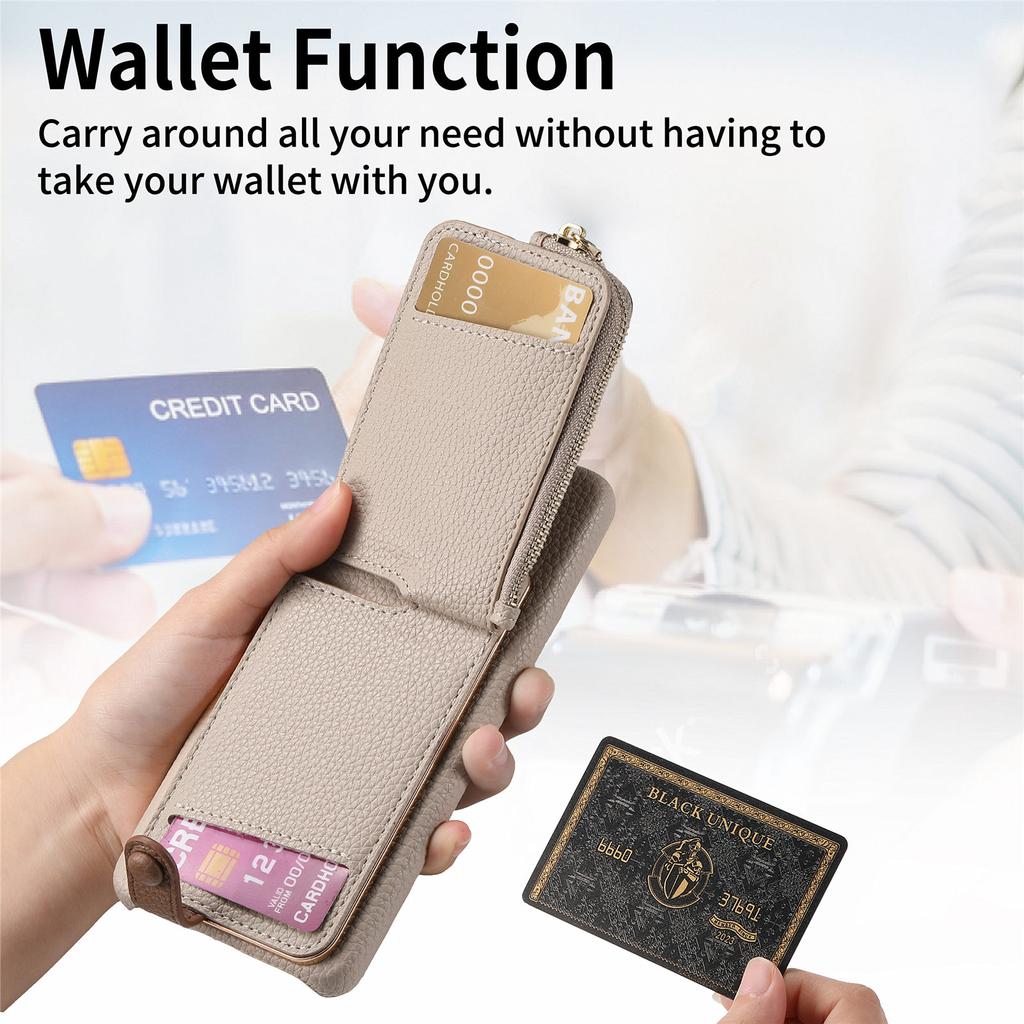For Samsung Galaxy S25 Case RFID Blocking Phone Wallet Cover Supports Magnetic Car Holder