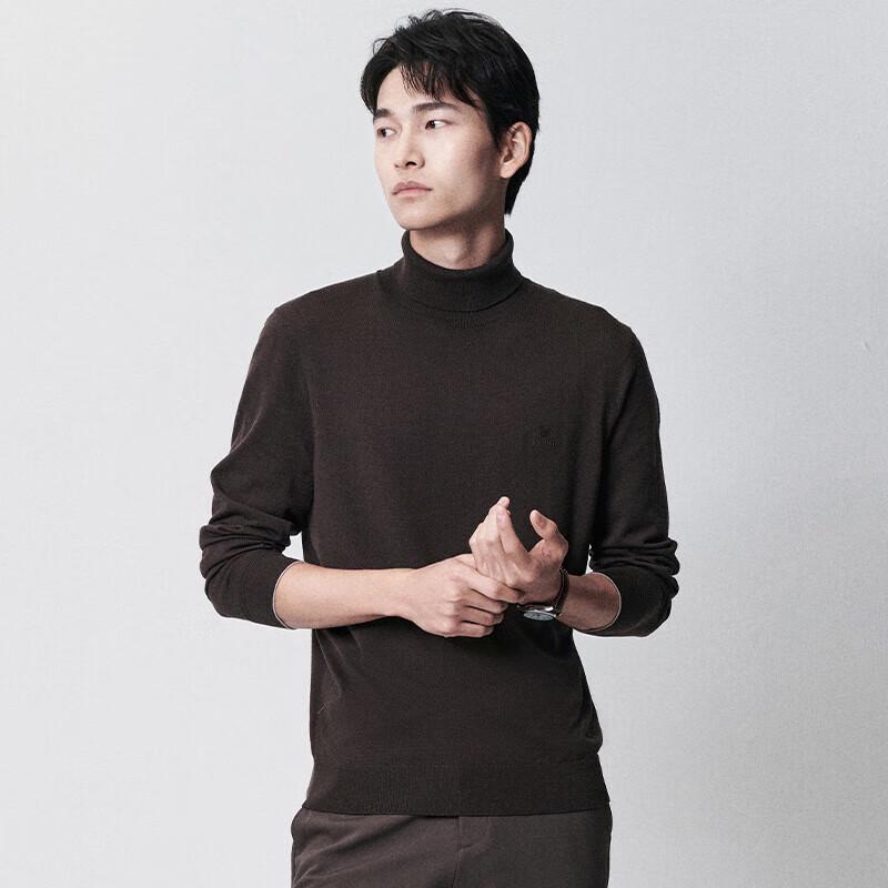 

Baoxiniao Men s Pure Wool Turtleneck Sweater 2XL-52