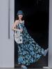 The New French Seaside Vacation Dress Has a High Sense of Texture and Blue Color Sleeveless Suspender Dress for Women's Summer