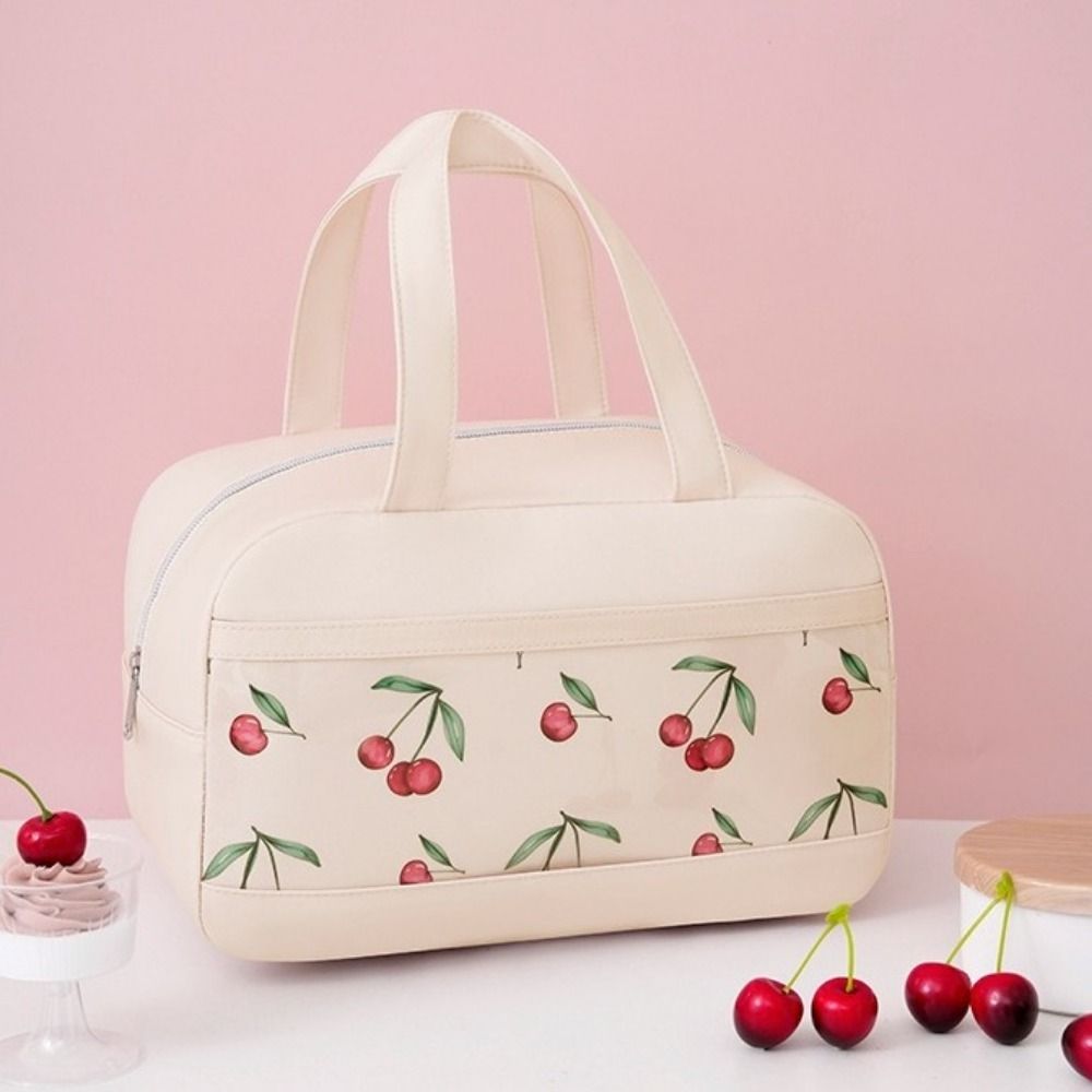 Aluminium Foil Insulated Cooler Bag Large Capacity Thermal Cooler Bag Cooler Handbag  Travel Use
