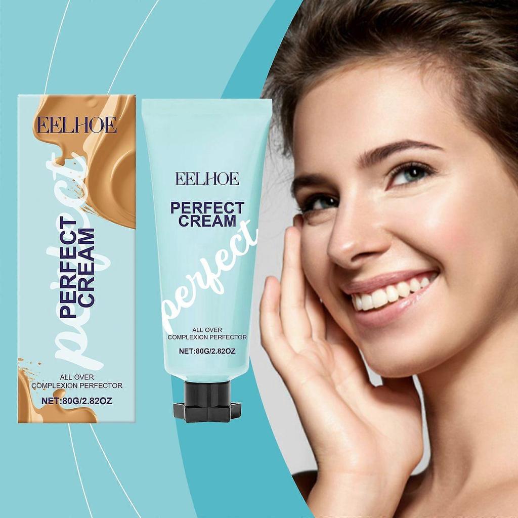 Eelhoe Medium Skin Concealer Cream Covering Blemish Dull Natural Lightweight Moisturizing Clear And Moisturizing Makeup Concealer