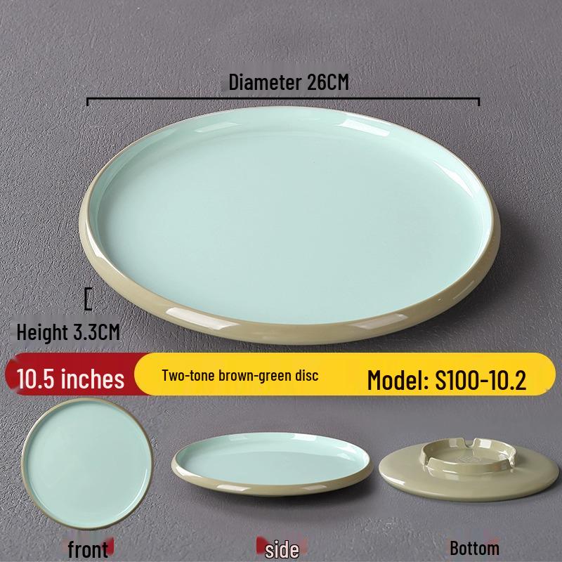 Melamine Nordic Style Cold Dish & Stir-fry Plate for Restaurants and Hotels