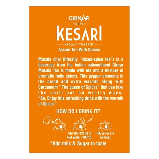 Girnar Kesari Masala Tee (25 Teebeutel)