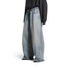Balenciaga SS24 Jeans Loose Fit Unisex Light Blue 786643TQW556379