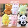 Adorable Plush Animal Keychain Super Soft Pp Cotton Stuffed Toy For Bags And Keys