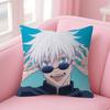 Satoru Gojo Anime Jujutsu Kaisen Pillow Gift Home Office Decoration Bedroom Sofa Car Cushion Cover Case 45X45