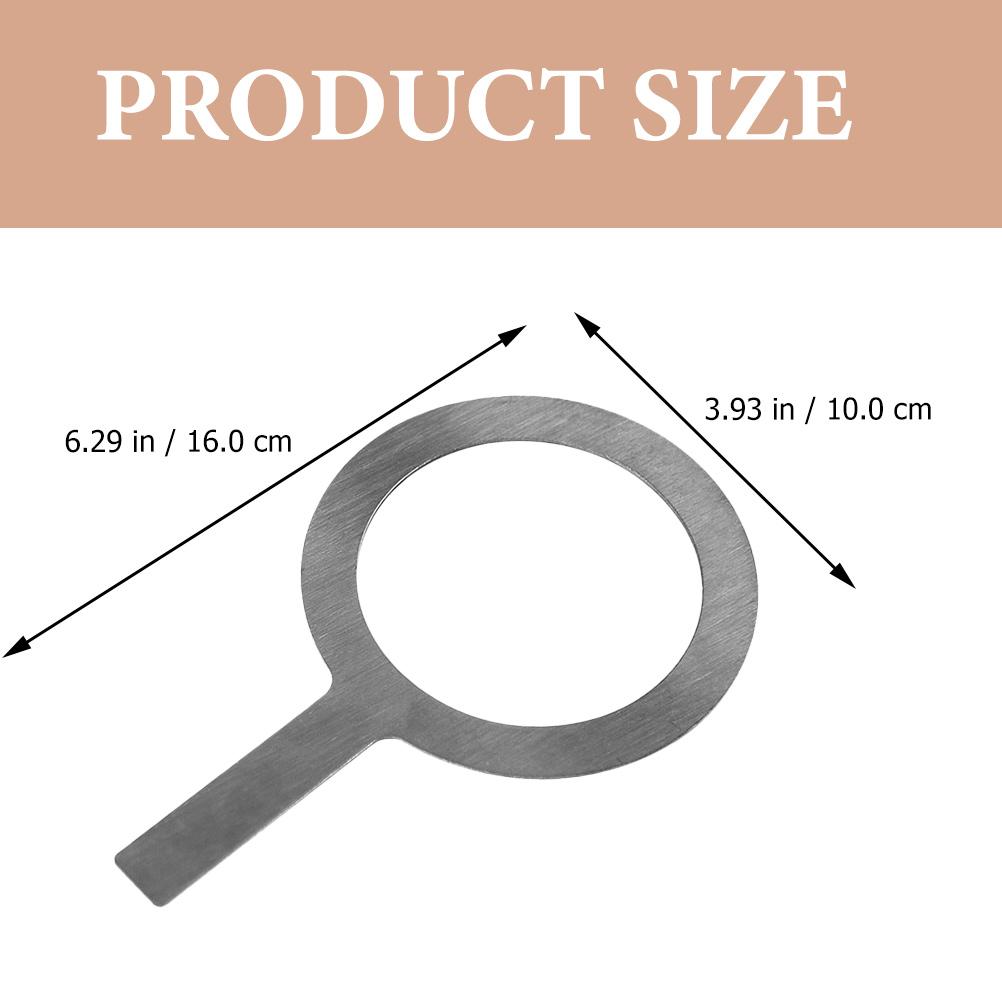 2 Pcs Stainless Steel Gaskets Kitchen Supplies Milk Tea Cup Rings Roasting Cup Rings Baking Cup Gaskets Practical Anti Scald