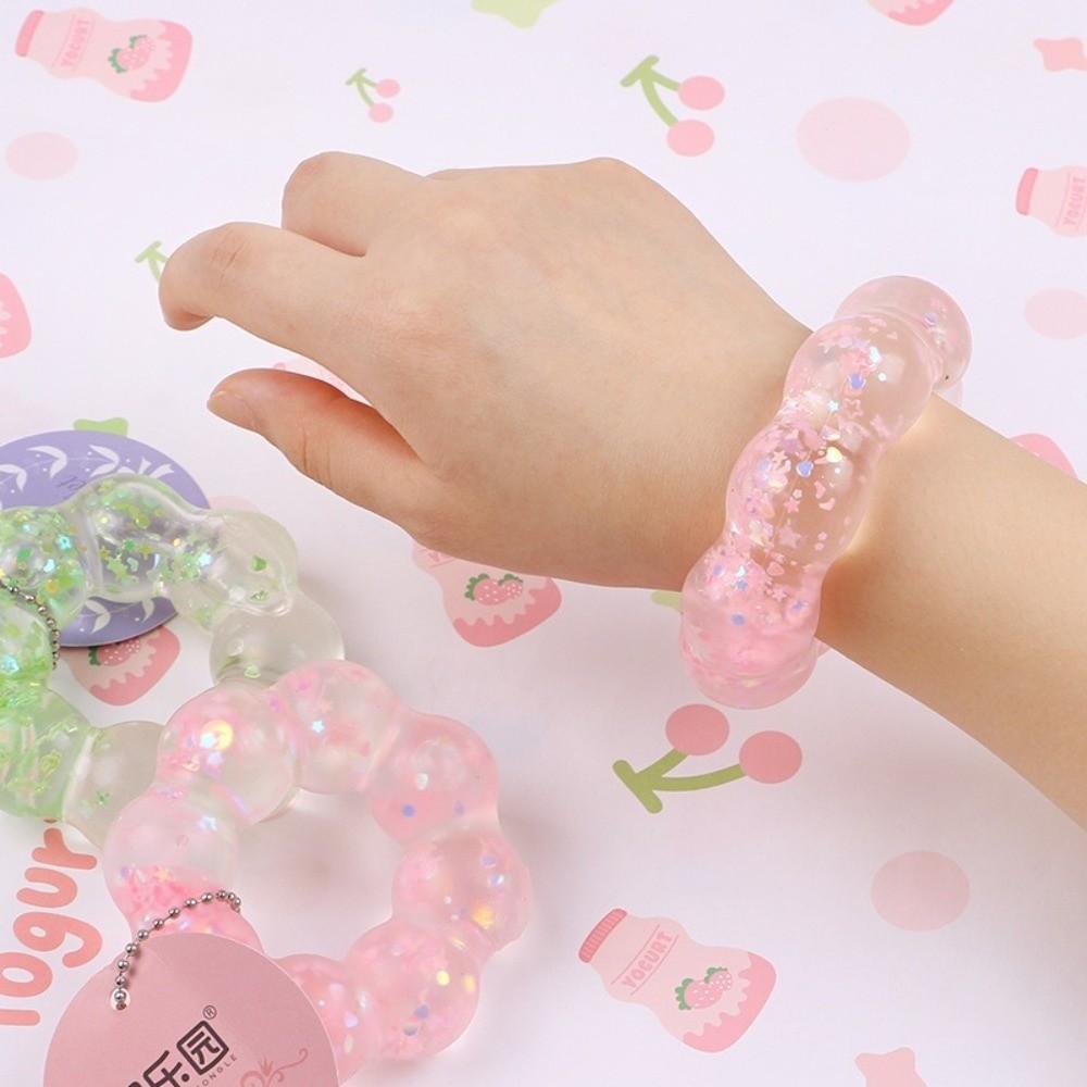 Soft Maltose Slow Rebound Bracelet Funny Fidget Toy Sensory Toy Pinch Toy Bracelet Adults