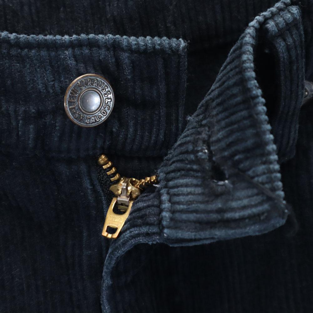 Levi's 80s Made In Japan Corduroy Pants W34 Navy Men's Used