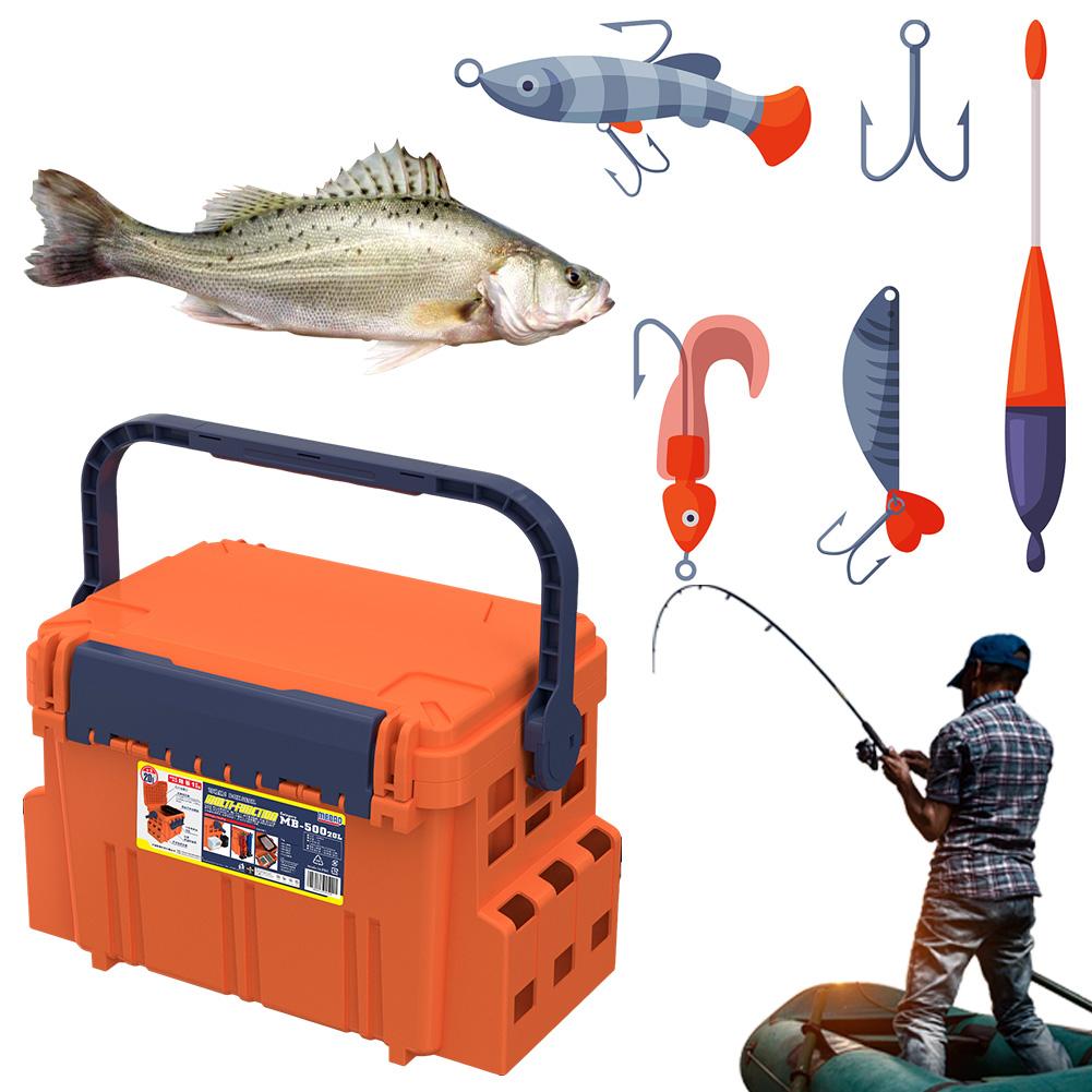 Fishing Tool Box Multi-Function Accessories Storage Organizer Fishing Box Organizer Outdoor Fishing Tools